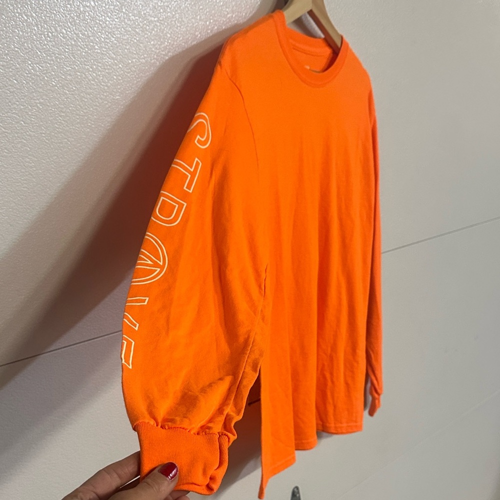 Straye  Orange Long Sleeve Men's Tee